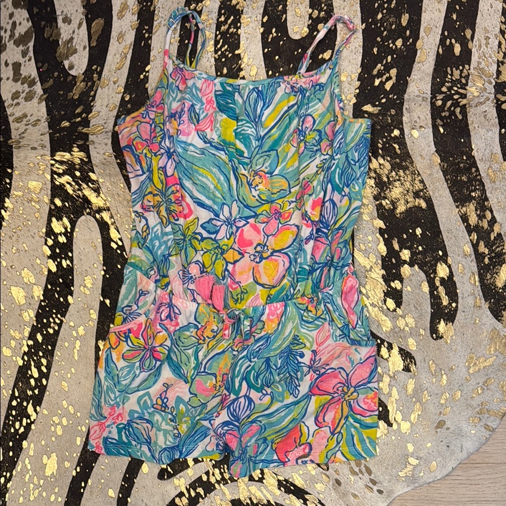 Lilly Pulitzer Floral Romper